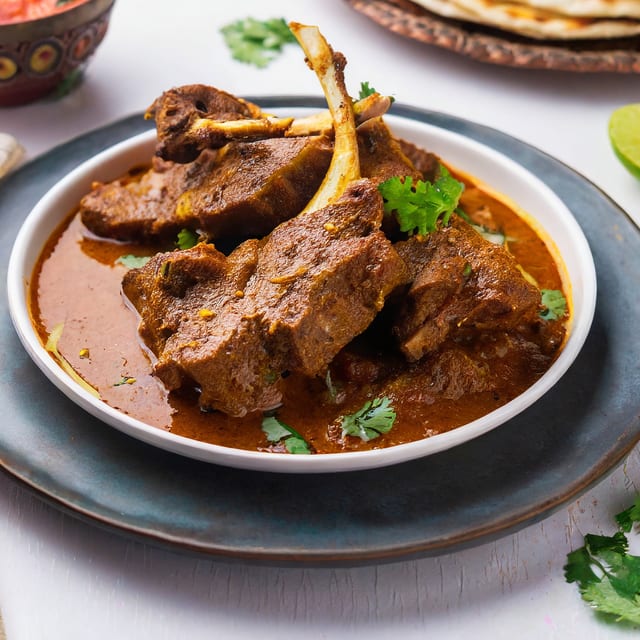 Goat or Lamb Kadhai.