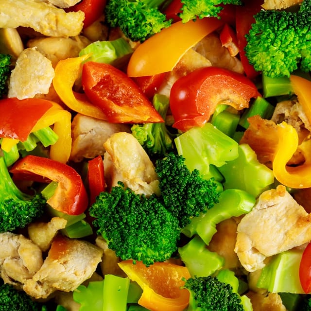 Indian Sauteed Vegetables.