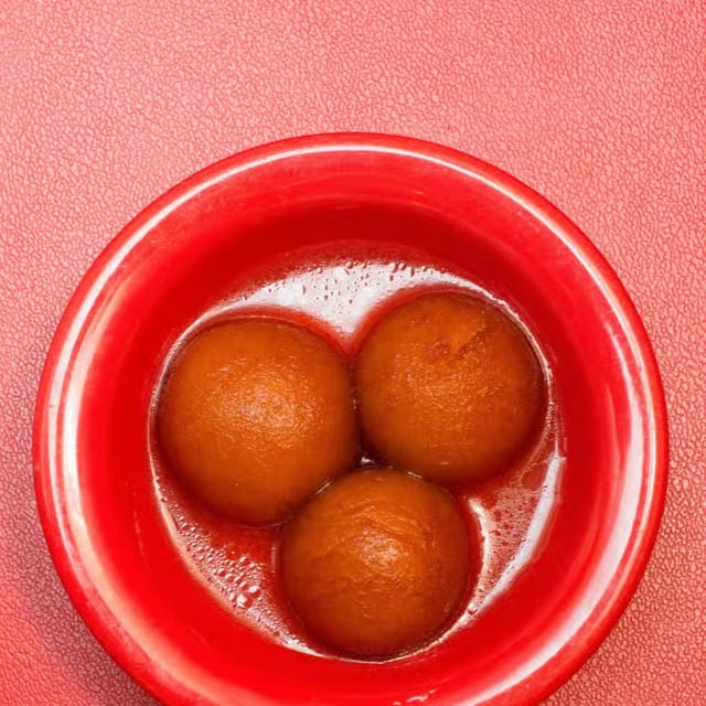 Gulab Jamun.
