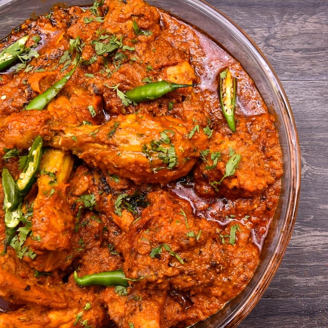 Chicken Kadhai.