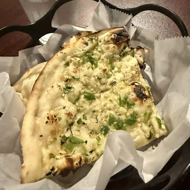 Chili Garlic Naan.