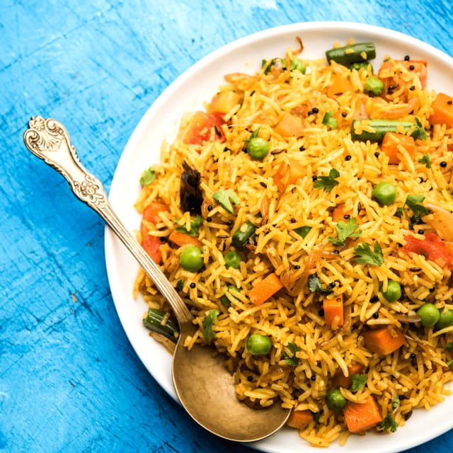 Vegetable Pulao.