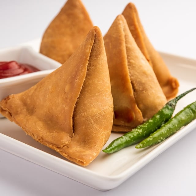 Lamb Samosa.